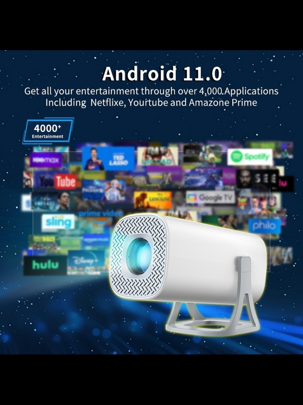 Portable Mini Projector Package - Picture 4 of 5